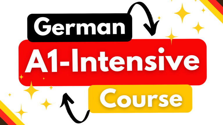 German A1 Intensive Course